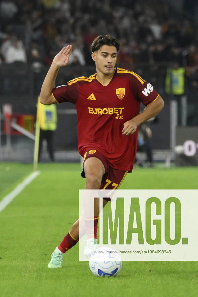 Roma’s Emanuele Lulli during the Serie A Enilive soccer match between AS Roma and Genoa at the Rome s Olympic stadium, Italy - October 17, 2026. - Soccer.