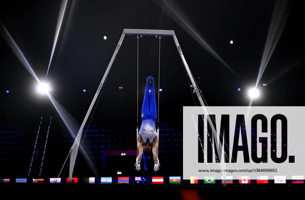 Netherlands Artistic Gymnastics World Championships Qualifiers 9267136 18.10.2026 Italy s Yumin Abbadini competes on the rings during the men s qualification of the 2026 World Artistic Gymnastics Championships in Rotterdam, the Netherlands. Alexey Filippov Sputnik Rotterdam Netherlands