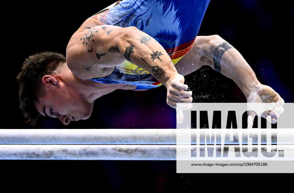 Netherlands Artistic Gymnastics World Championships Qualifiers 9267290 18.10.2026 Belgium s Victor Martinez competes on the parallel bars during the men s qualification of the 2026 World Artistic Gymnastics Championships in Rotterdam, the Netherlands. Alexey Filippov Sputnik Rotterdam Netherlands