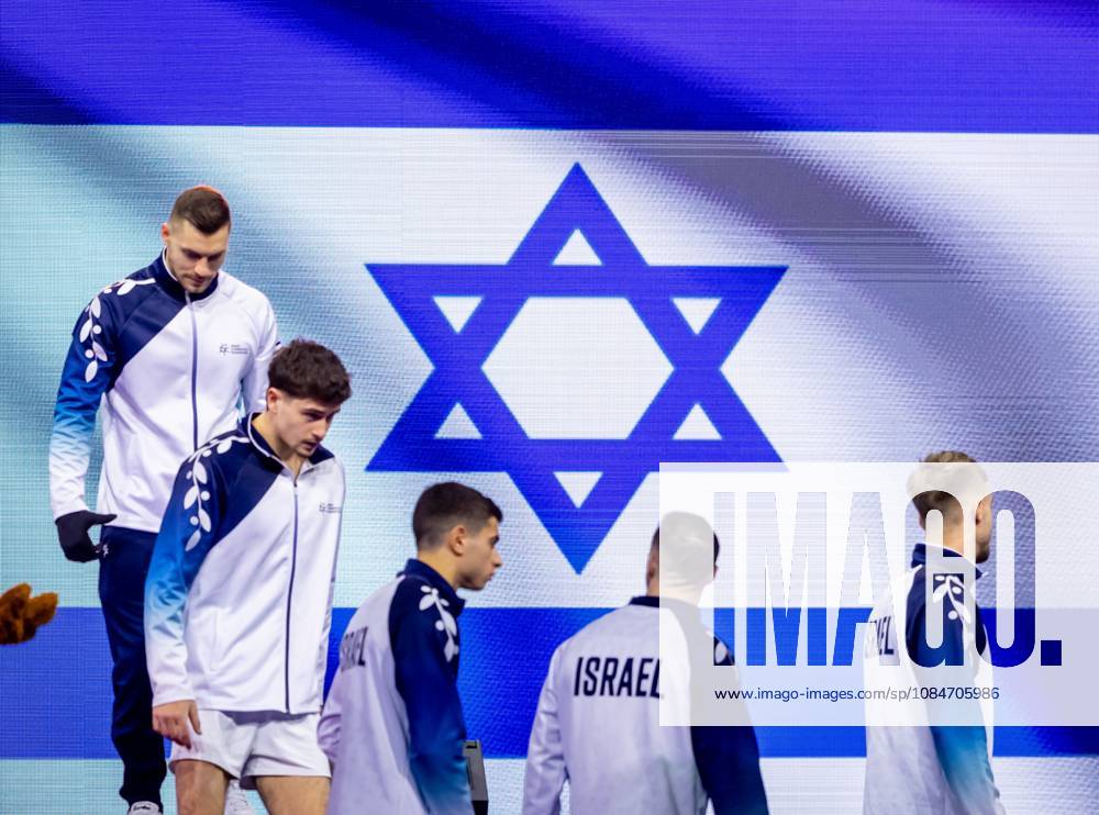 ROTTERDAM - The Israeli gymnasts in action during the qualifications at the World Gymnastics Championships in Rotterdam Ahoy. IRIS VAN DEN BROEK ANP ANPxSportx IVx 572832088 originalFilename: 572832088