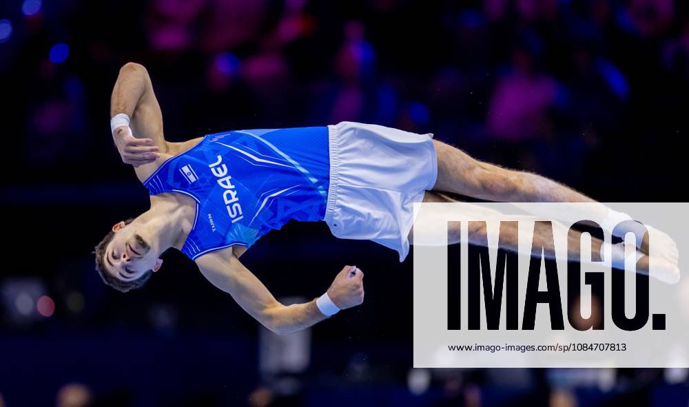ROTTERDAM - Ron Ortal (ISR) in action during the qualifications at the World Gymnastics Championships in Rotterdam Ahoy. IRIS VAN DEN BROEK ANP ANPxSportx IVx 572834730 originalFilename: 572834730