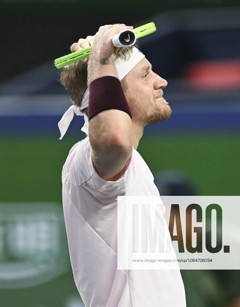 (261018) -- SHANGHAI, Oct. 18, 2026 -- Alejandro Davidovich Fokina of Spain reacts after the men s singles final match against Rafael Jodar of Spain at the 2026 ATP, Tennis Herren tour Shanghai Masters tennis tournament in Shanghai, China, Oct. 18, 2026. ) (SP)CHINA-SHANGHAI-TENNIS-SHANGHAI MASTERS-MEN S SINGLES (CN) ChenxHaoming