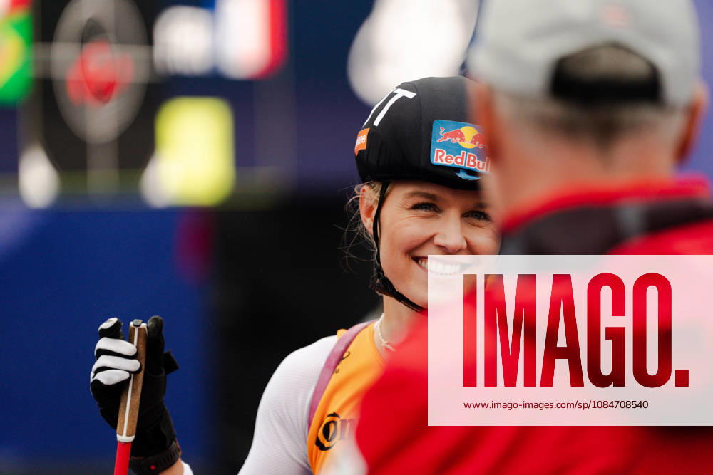 GER, Biathlon, Frauen, IBU Biathlon Loop One Festival 2026, Saison 2026 2027, Super Sprint Qualifikation Damen Heat 1-4 Anna Gandler ( AUT, 50 ) im Portrait beim Aufwärmen München Olympiapark Bayern Deutschland