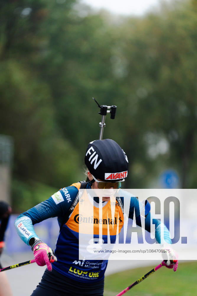 GER, Biathlon, Frauen, IBU Biathlon Loop One Festival 2026, Saison 2026 2027, Super Sprint Qualifikation Damen Heat 1-4 Venla Lehtonen ( FIN, 8 ) im Portrait München Olympiapark Bayern Deutschland