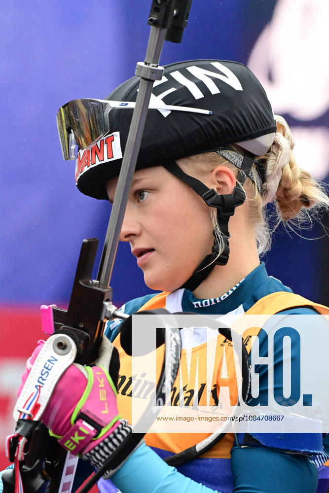 BIATHLON - HAMALAINEN Inka FIN bei der Qualifikation Super Sprint der Damen Herren während des Loop One Biathlon Opening Festival im Olypiapark München am 18.10.2026, Deutschland, Bayern München Hans-Jochen-Vogel-Platz Olypiapark Bayern Deutschland