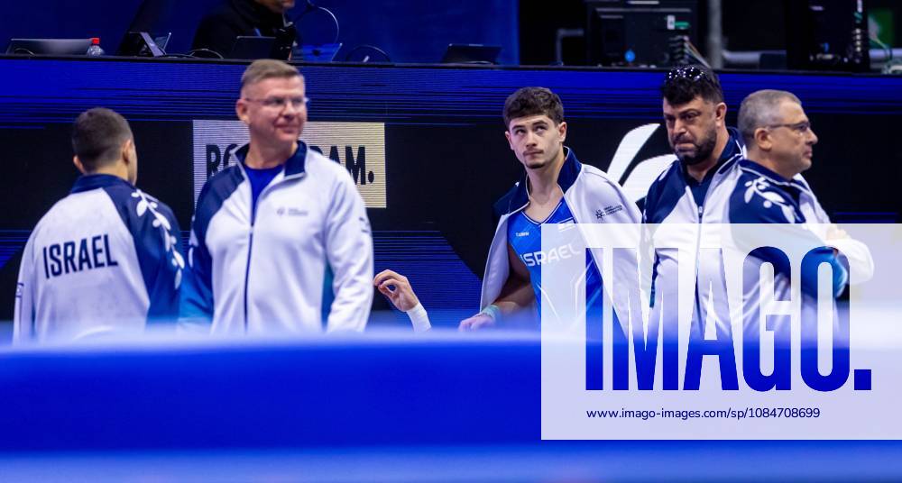 ROTTERDAM - The Israeli gymnasts in action during the qualifications at the World Gymnastics Championships in Rotterdam Ahoy. IRIS VAN DEN BROEK ANP ANPxSportx IVx 572835522 originalFilename: 572835522