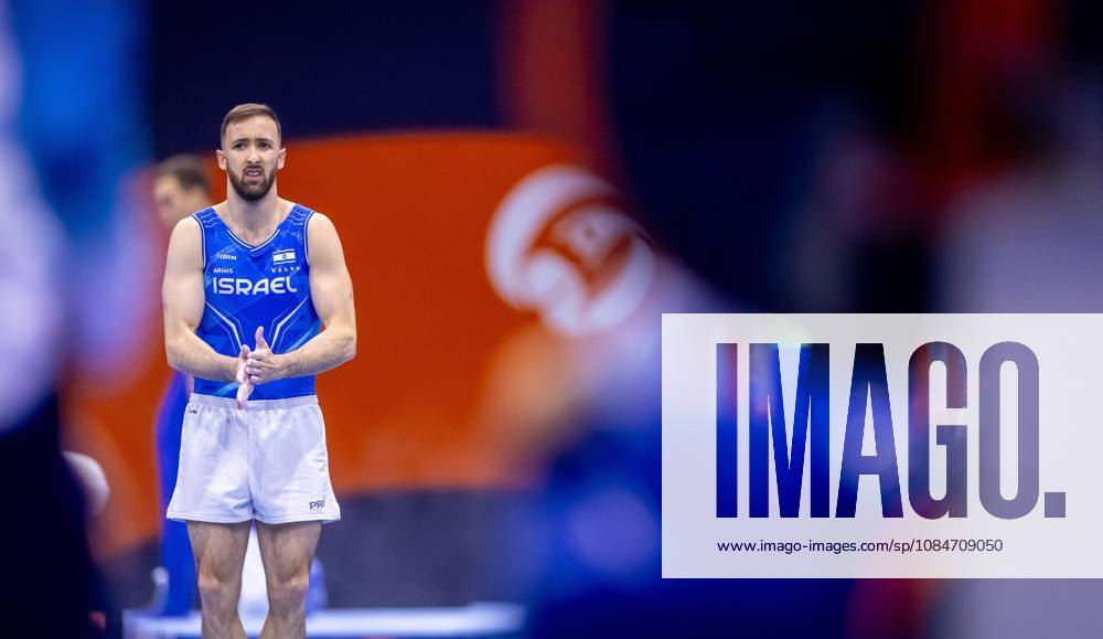 ROTTERDAM - Artem Dolgopyat (ISR) in action during the qualifications at the World Gymnastics Championships in Rotterdam Ahoy. IRIS VAN DEN BROEK ANP ANPxSportx IVx 572836037 originalFilename: 572836037