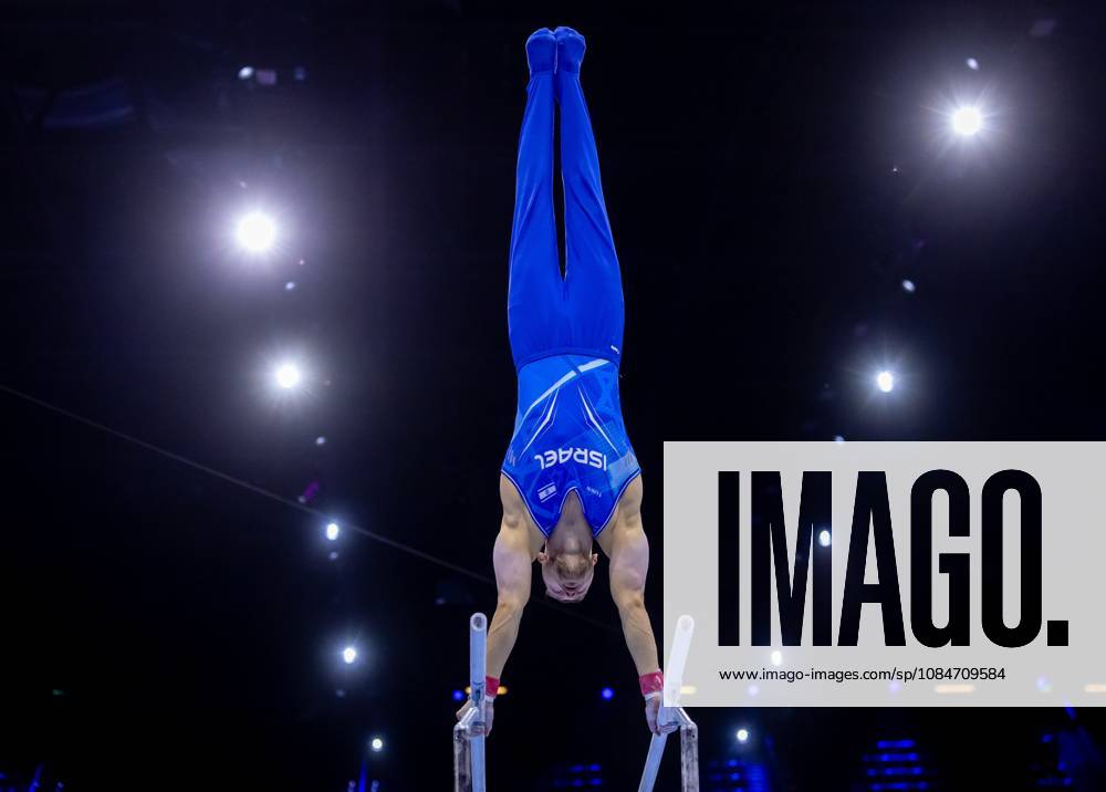 ROTTERDAM - The Israeli gymnasts in action during the qualifications at the World Gymnastics Championships in Rotterdam Ahoy. IRIS VAN DEN BROEK ANP ANPxSportx IVx 572837664 originalFilename: 572837664