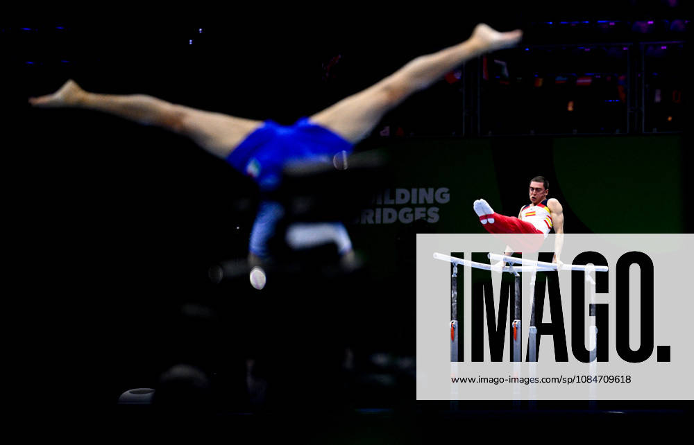 Netherlands Artistic Gymnastics World Championships Qualifiers 9267366 18.10.2026 Spain s Ignacio Yockers competes on the parallel bars during the men s qualification of the 2026 World Artistic Gymnastics Championships in Rotterdam, the Netherlands. Alexey Filippov Sputnik Rotterdam Netherlands