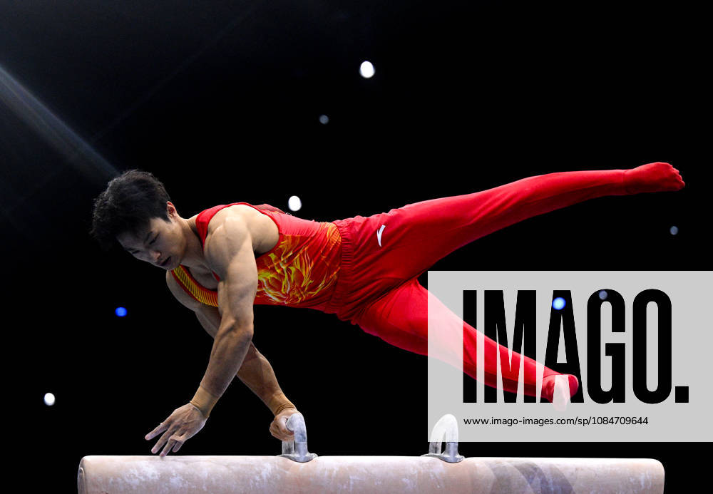 Netherlands Artistic Gymnastics World Championships Qualifiers 9267371 18.10.2026 China s Tian Hao competes on the pommel horse during the men s qualification of the 2026 World Artistic Gymnastics Championships in Rotterdam, the Netherlands. Alexey Filippov Sputnik Rotterdam Netherlands