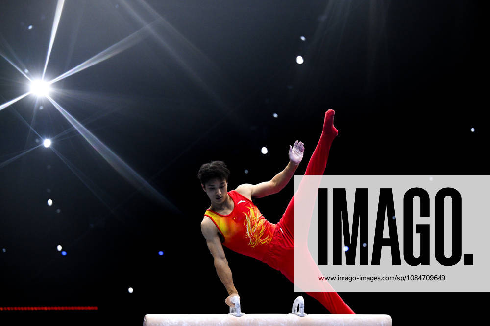 Netherlands Artistic Gymnastics World Championships Qualifiers 9267373 18.10.2026 China s Tian Hao competes on the pommel horse during the men s qualification of the 2026 World Artistic Gymnastics Championships in Rotterdam, the Netherlands. Alexey Filippov Sputnik Rotterdam Netherlands