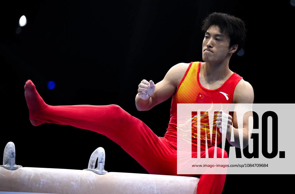 Netherlands Artistic Gymnastics World Championships Qualifiers 9267381 18.10.2026 China s Tian Hao competes on the pommel horse during the men s qualification of the 2026 World Artistic Gymnastics Championships in Rotterdam, the Netherlands. Alexey Filippov Sputnik Rotterdam Netherlands