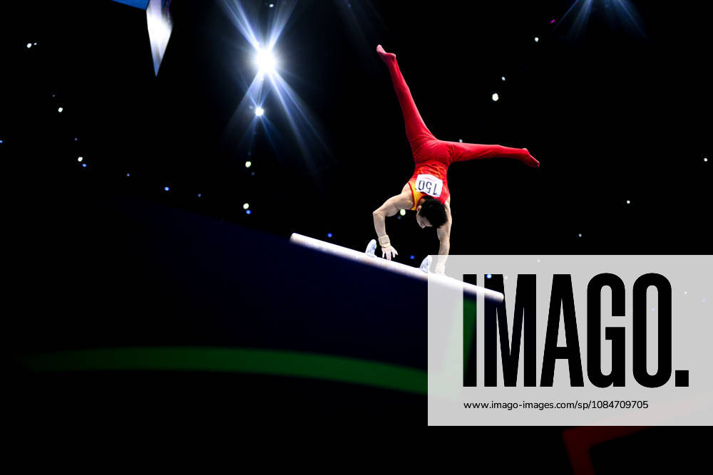 Netherlands Artistic Gymnastics World Championships Qualifiers 9267386 18.10.2026 China s Zou Jingyuan competes on the pommel horse during the men s qualification of the 2026 World Artistic Gymnastics Championships in Rotterdam, the Netherlands. Alexey Filippov Sputnik Rotterdam Netherlands