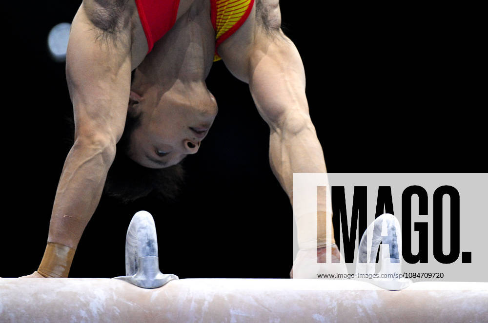 Netherlands Artistic Gymnastics World Championships Qualifiers 9267389 18.10.2026 China s Tian Hao competes on the pommel horse during the men s qualification of the 2026 World Artistic Gymnastics Championships in Rotterdam, the Netherlands. Alexey Filippov Sputnik Rotterdam Netherlands