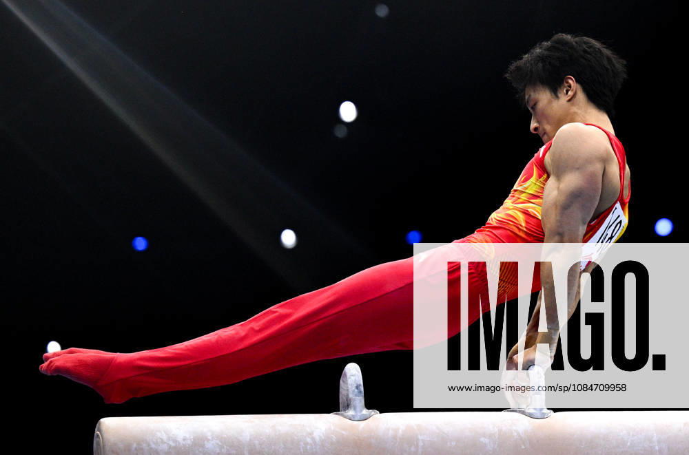 Netherlands Artistic Gymnastics World Championships Qualifiers 9267388 18.10.2026 China s Tian Hao competes on the pommel horse during the men s qualification of the 2026 World Artistic Gymnastics Championships in Rotterdam, the Netherlands. Alexey Filippov Sputnik Rotterdam Netherlands