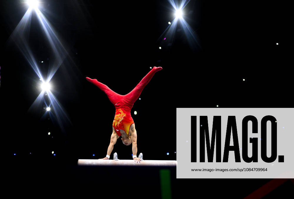 Netherlands Artistic Gymnastics World Championships Qualifiers 9267393 18.10.2026 China s Yang Haonan competes on the pommel horse during the men s qualification of the 2026 World Artistic Gymnastics Championships in Rotterdam, the Netherlands. Alexey Filippov Sputnik Rotterdam Netherlands