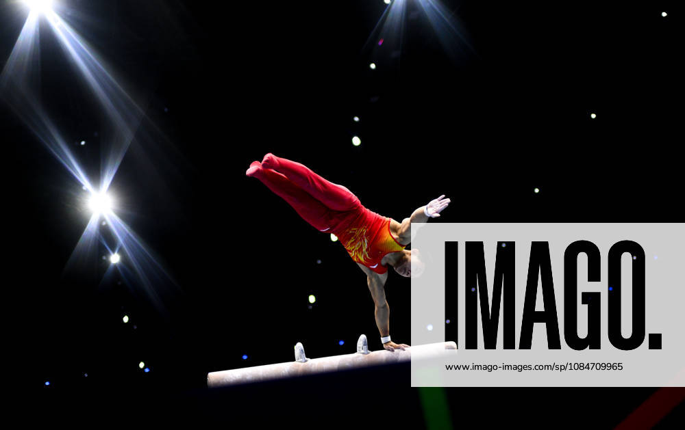 Netherlands Artistic Gymnastics World Championships Qualifiers 9267394 18.10.2026 China s Yang Haonan competes on the pommel horse during the men s qualification of the 2026 World Artistic Gymnastics Championships in Rotterdam, the Netherlands. Alexey Filippov Sputnik Rotterdam Netherlands