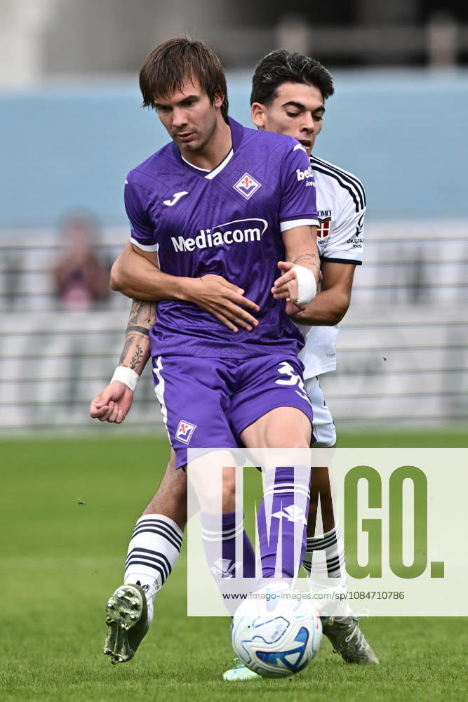 Mp Firenze 18 10 2026 - campionato di calcio serie A Fiorentina-Como foto Matteo Papini Image nella foto: Franco Mastantuono-Alex Valle