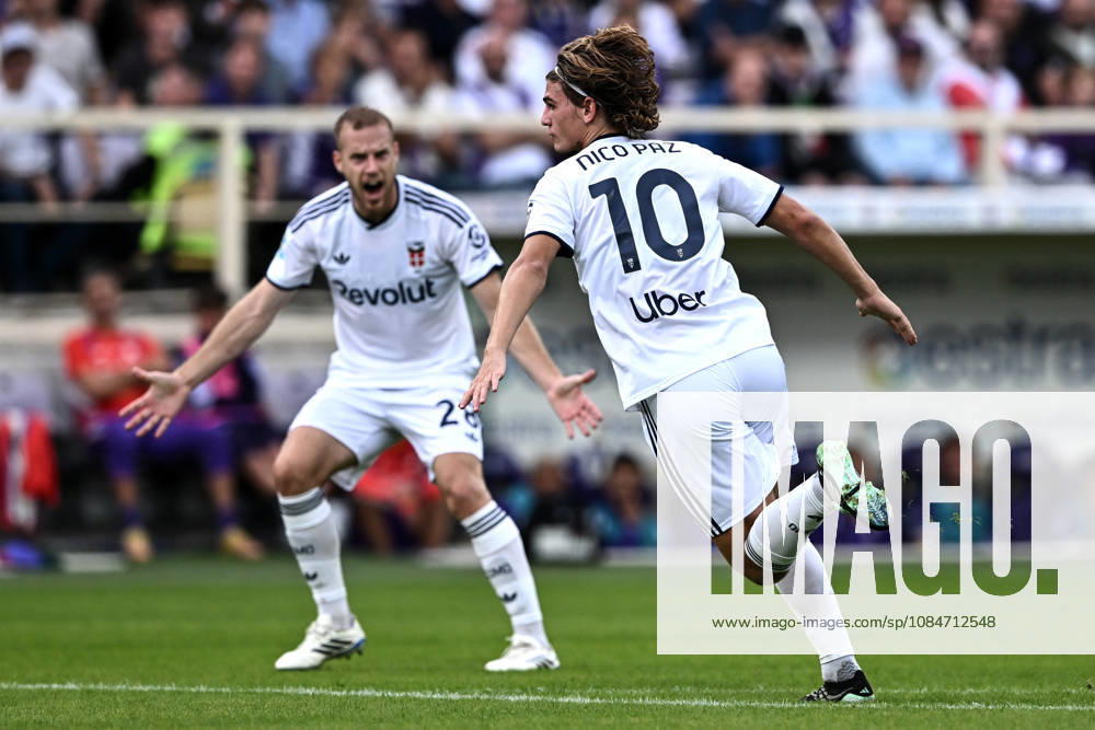 Mp Firenze 18 10 2026 - campionato di calcio serie A Fiorentina-Como foto Matteo Papini Image nella foto: esultanza gol Nico Paz