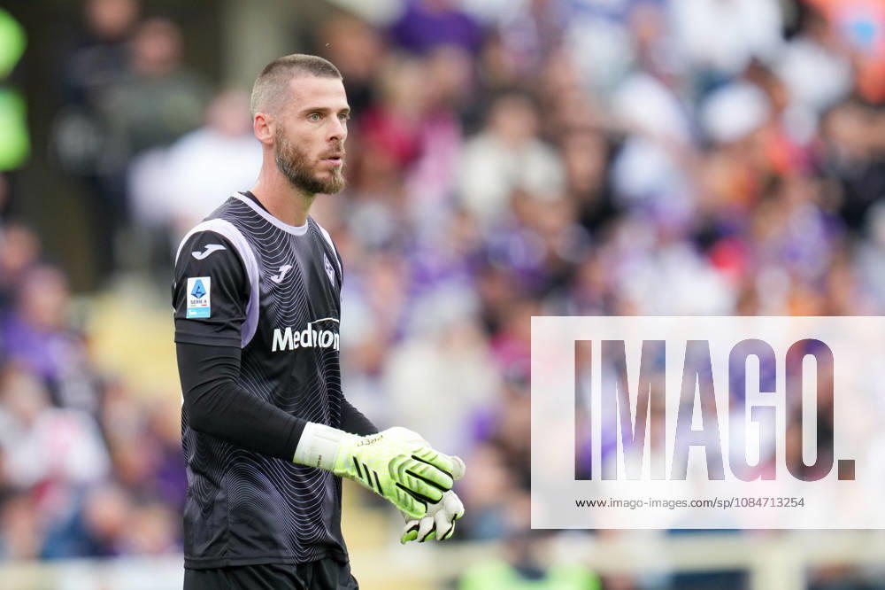 ACF Fiorentina v Como 1907 - Serie A Enilive David De Gea of ACF Fiorentina looks on during the Serie A Enilive match between ACF Fiorentina and Como 1907 at Artemio Franchi Stadium on October 18, 2026 in Florence, Italy. Florence Artemio Franchi Stadium Tuscany Italy