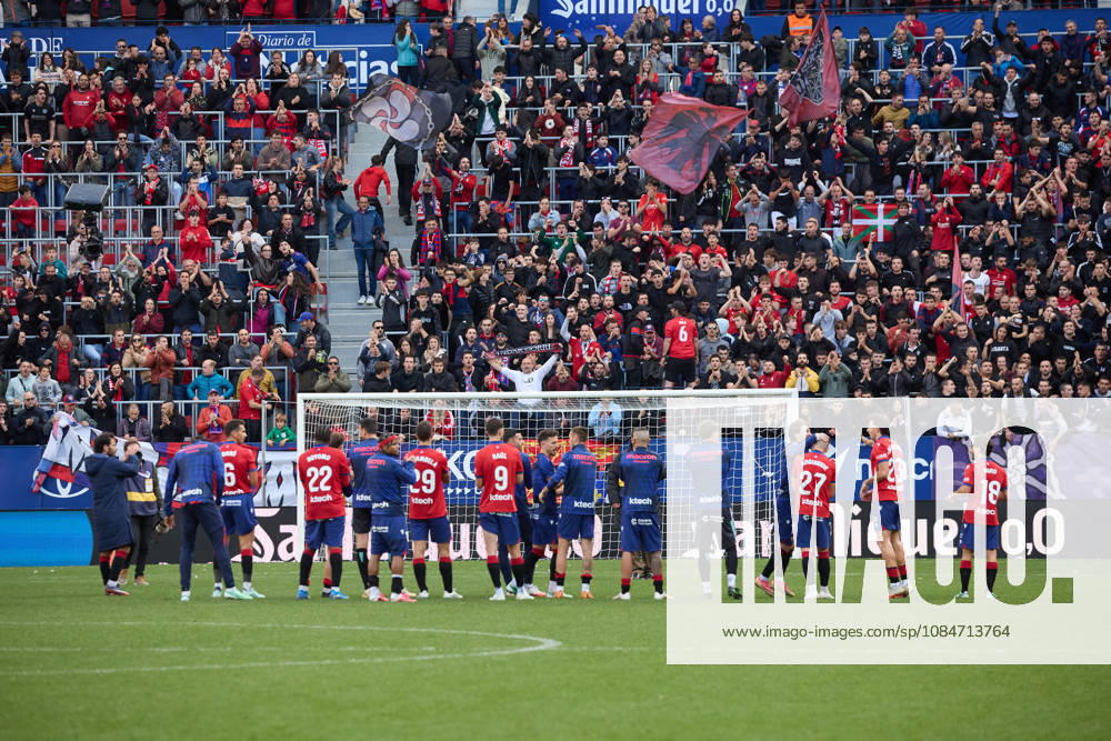 LaLiga EASports 2026 27 CA Osasuna v Racing de Santander LaLiga EA Sports match between CA Osasuna and Racing de Santander played at El Sadar in Pamplona (Spain) on Oct 18 2026. Credit: Inigo Alzugaray Agencia LOF Pamplona LaLiga EASports 2026 27 CA Osasuna v Racing de Santander