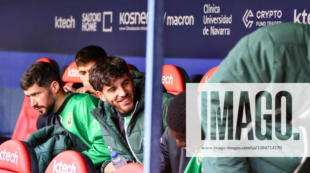 ESP: LaLiga EA Sports Atletico Osasuna v Racing Santander Facundo Gonzalez of Racing de Santander during LaLiga EA Sports match between Atletico Osasuna v Racing Santander played at El Sadar Stadium, Pamplona, on October 18 2026 in Spain Spain Soccer