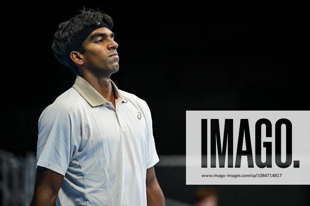 Nishesh Basavareddy of the United States pictured during the European Open ATP, Tennis Herren tennis tournament in Brussels, on Saturday 18 October. This year s edition of the tournament is taking place from 17 to 25 October DAVIDxPINTENS x190207856x