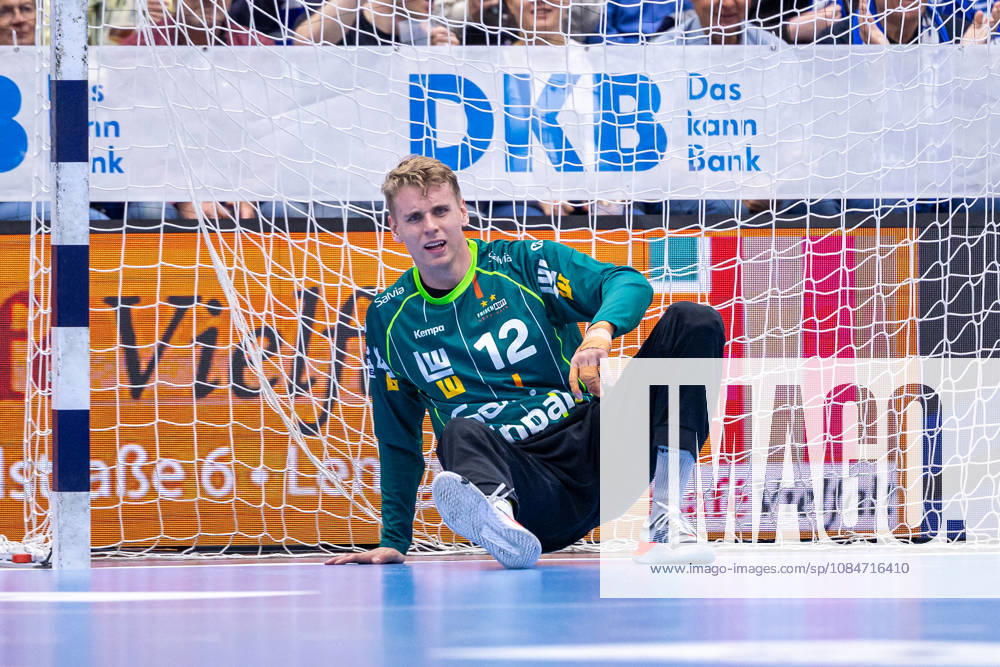 Kristian Saeveras (Frisch Auf Goeppingen, 12) reagiert veraergert GER, TBV Lemgo Lippe vs. Frisch Auf Goeppingen, Handball, 1. Bundesliga, 9. Spieltag, Spielzeit 2026 2027, 18.10.2026 GER, TBV Lemgo Lippe vs. Frisch Auf Goeppingen, Handball, 1. Bundesliga, 9. Spieltag, Spielzeit 2026 2027, 18.10.2026 Lemgo