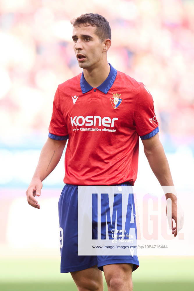 Asier Osambela of CA Osasuna looks on during the LaLiga EA Sports match between CA Osasuna and Real Racing Club de Santander at El Sadar on October 18, 2026, in Pamplona, Spain. Pamplona SPAIN - ZUMAa181 20261018_zaa_a181_117