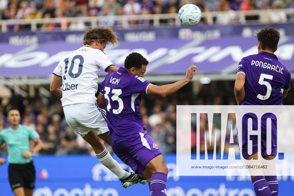 Nico Paz of Como 1907 scores the goal of 0-2 during the serie A match between ACF Fiorentina and Como 1907 at Artemio Franchi Stadium in Firenze (Italy), October 18, 2026. massimilianoxcarnabuci