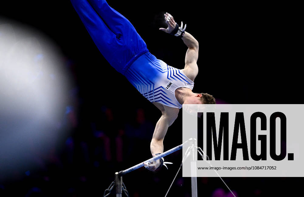 Netherlands Artistic Gymnastics World Championships Qualifiers 9267524 18.10.2026 Belarus Danila Hryharchuk competes on the horizontal bar during the men s qualification of the 2026 World Artistic Gymnastics Championships in Rotterdam, the Netherlands. Alexey Filippov Sputnik Rotterdam Netherlands