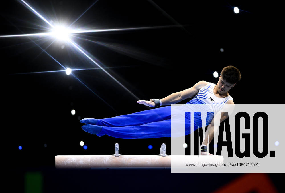 Netherlands Artistic Gymnastics World Championships Qualifiers 9267548 18.10.2026 Belarus Daniil Tvardouski competes on the pommel horse during the men s qualification of the 2026 World Artistic Gymnastics Championships in Rotterdam, the Netherlands. Alexey Filippov Sputnik Rotterdam Netherlands