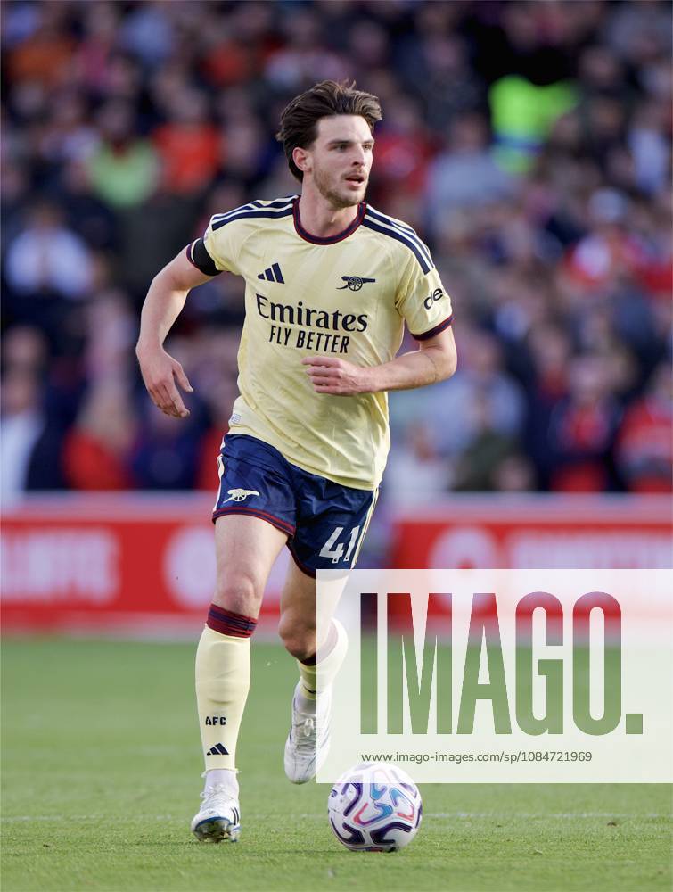 Football - FA Premier League - Nottingham Forest FC v Arsenal FC NOTTINGHAM, ENGLAND - Sunday, October 18, 2026: Arsenal s Declan Rice during the FA Premier League match between Nottingham Forest FC and Arsenal FC at the City Ground. (Photo by David Rawcliffe Propaganda) NOTTINGHAM City Ground NOTTINGHAMSHIRE ENGLAND