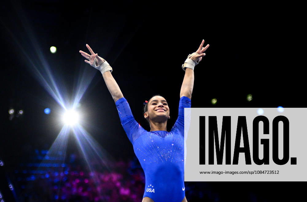 Netherlands Artistic Gymnastics World Championships Qualifiers 9267712 18.10.2026 Charleigh Bullock of the United States competes on the vault during the women s qualification at the 2026 World Artistic Gymnastics Championships in Rotterdam, the Netherlands. Alexey Filippov Sputnik Rotterdam Netherlands