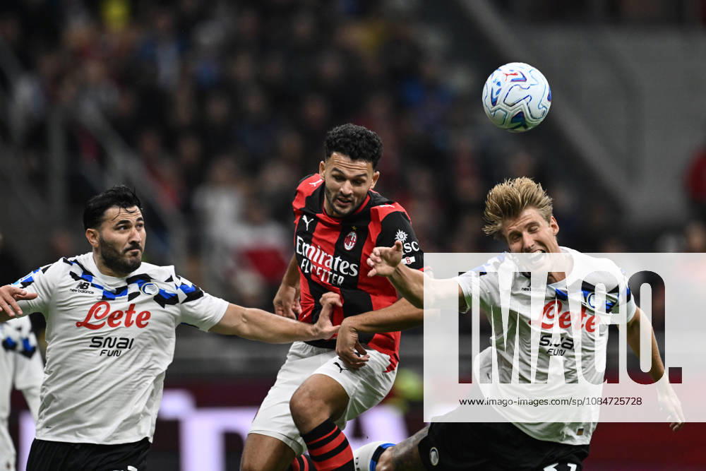 Db Milano 18 10 2026 - campionato di calcio serie A Milan-Atalanta foto Daniele Buffa Image nella foto: Gonzalo Ramos-Thomas Kristensen-Sead Kolasinac