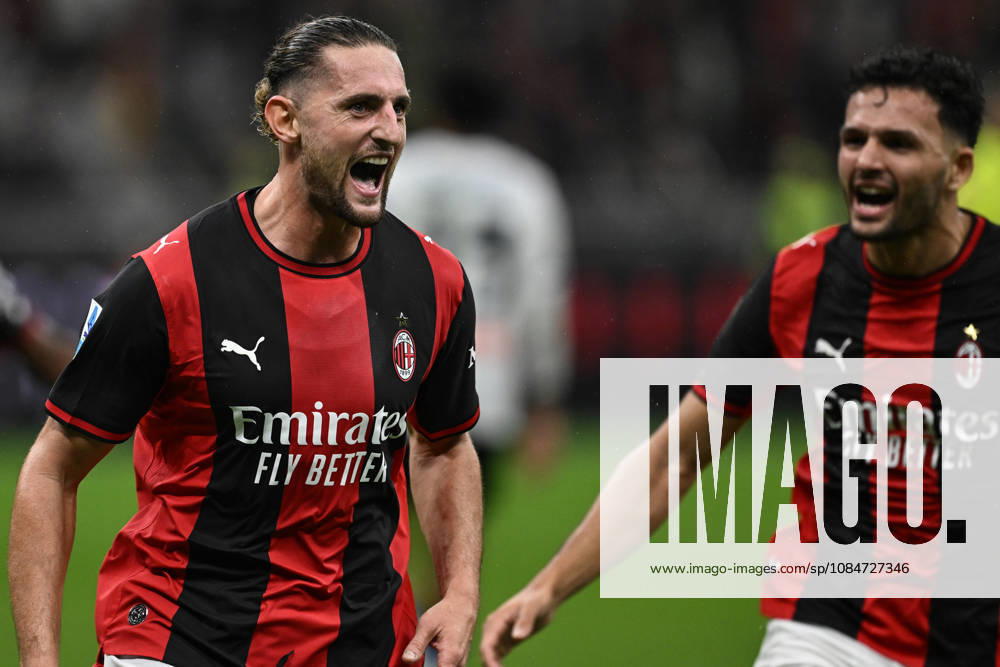 Db Milano 18 10 2026 - campionato di calcio serie A Milan-Atalanta foto Daniele Buffa Image nella foto: esultanza gol Adrien Rabiot
