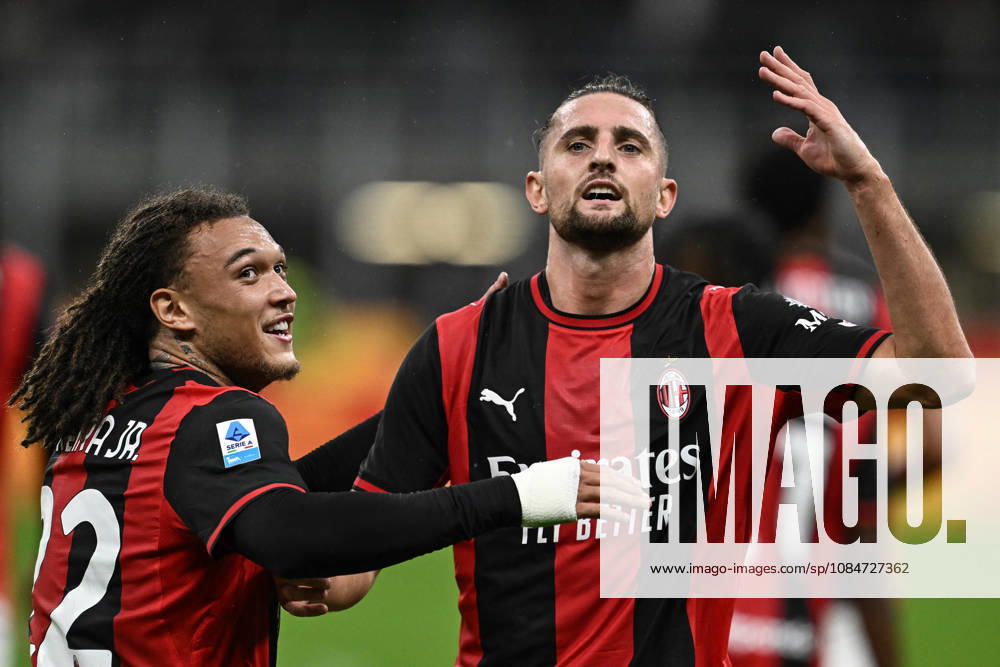 Db Milano 18 10 2026 - campionato di calcio serie A Milan-Atalanta foto Daniele Buffa Image nella foto: esultanza gol Adrien Rabiot