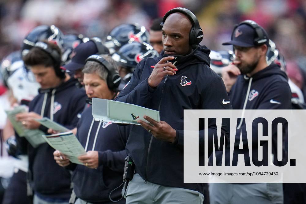 Houston Texans Head Coach DeMeco Ryans Houston Texans v Jacksonville Jaguars, NFL, American Football Herren, USA American Football, Wembley Stadium, London, UK - 18 Oct 2026London Wembley Stadium United Kingdom
