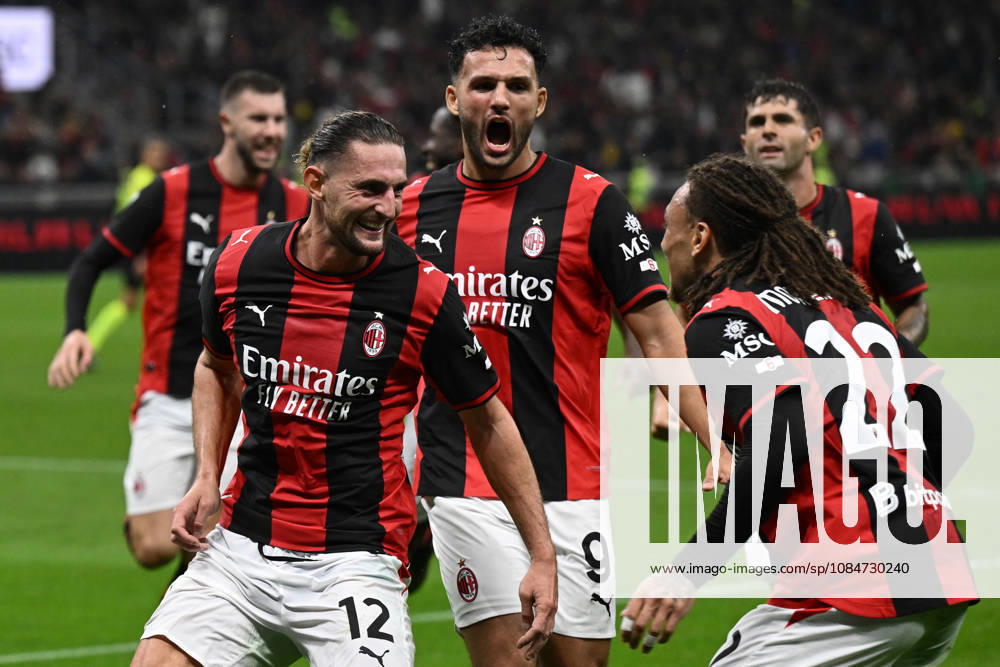 Db Milano 18 10 2026 - campionato di calcio serie A Milan-Atalanta foto Daniele Buffa Image nella foto: esultanza gol Adrien Rabiot