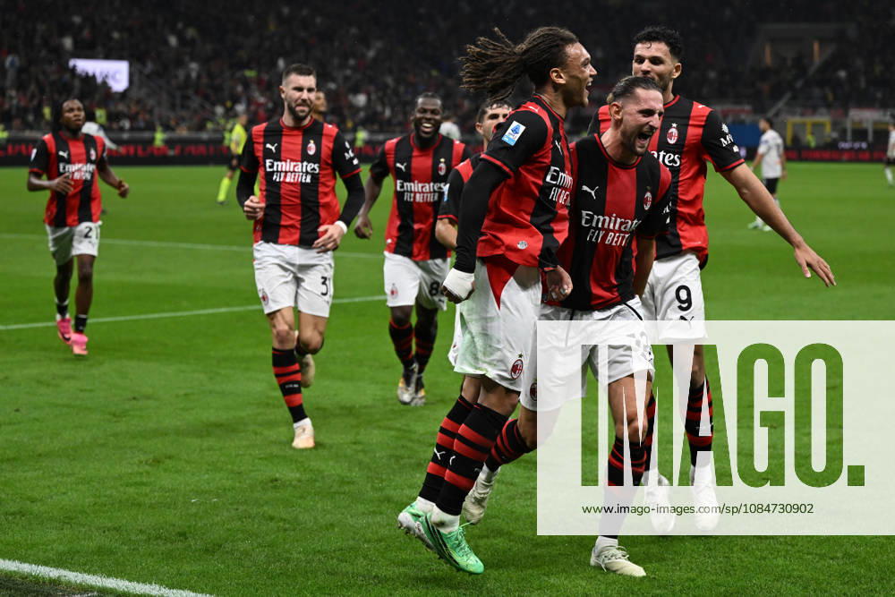 Db Milano 18 10 2026 - campionato di calcio serie A Milan-Atalanta foto Daniele Buffa Image nella foto: esultanza gol Adrien Rabiot
