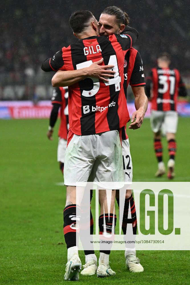 Db Milano 18 10 2026 - campionato di calcio serie A Milan-Atalanta foto Daniele Buffa Image nella foto: esultanza gol Mario Gila