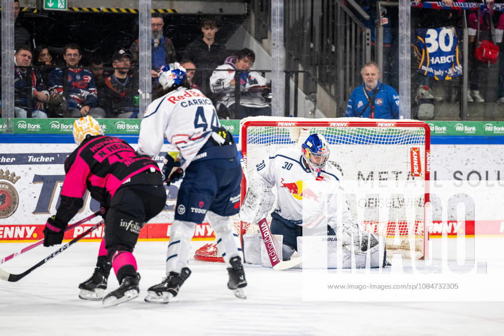 Antoine Bibeau (30, RBM ), Nuernberg Ice Tigers vs. Red Bull Muenchen, Eishockey, Penny DEL, 10. Spieltag, 18.10.2026, Nuernberg Ice Tigers vs. Red Bull Muenchen, Eishockey, Penny DEL, 10. Spieltag