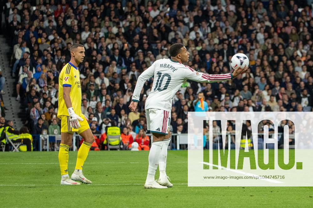 Kylian Mbappo (Real Madrid) seen in action during the La Liga EA SPORTS 2026-2027 match between Real Madrid and Sevilla. Madrid Spain - ZUMAs197 20261018_aaa_s197_179