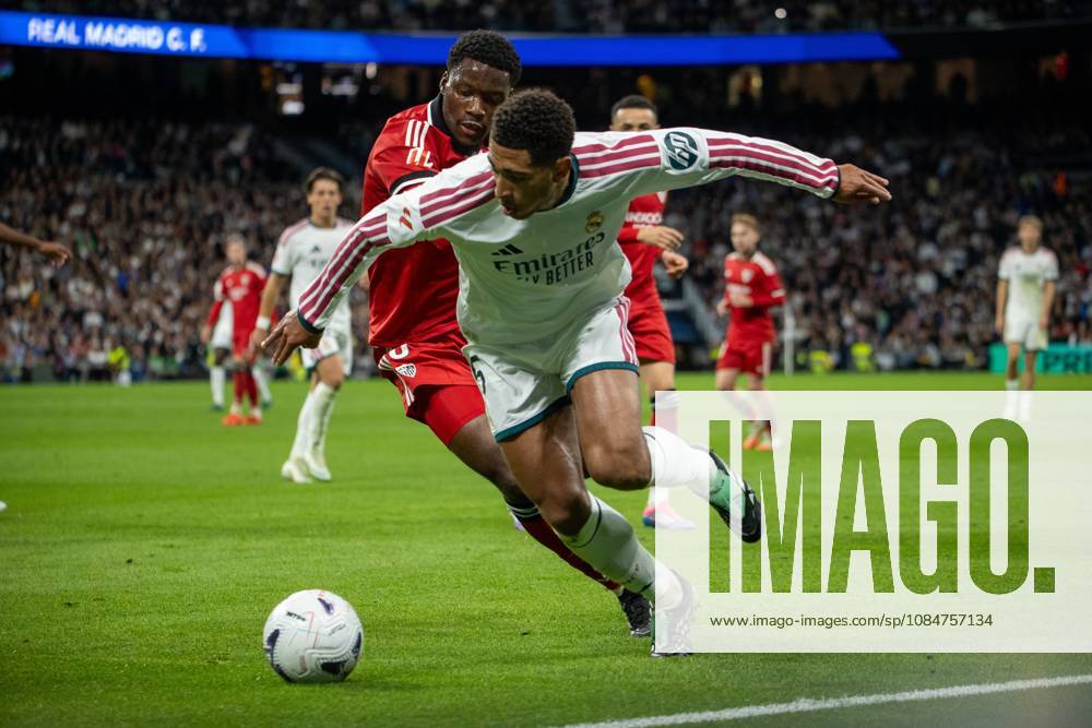 Jude Bellingham (Real Madrid) seen in action during the La Liga EA SPORTS 2026-2027 match between Real Madrid and Sevilla..Final score: Real Madrid CF 4-1 Sevilla FC. La Liga EA SPORTS 2026-2027 - (Match Finished) Real Madrid Vs. Sevilla In Madrid, Spain - 18 Oct 2026 - ZUMAs197 20261018_aaa_s197_286