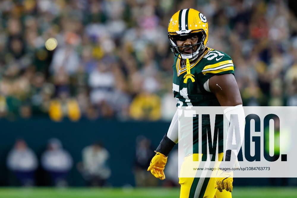 Oct 18, 2026; Green Bay, WI, USA; Green Bay Packers defensive end Dani Dennis-Sutton (51) lurking during the NFL, American Football Herren, USA game against the Dallas Cowboys at Lambeau Field. Mandatory Credit: -Cal Media. NFL 2026: Cowboys Vs Packers OCT 18 - ZUMAc04_ 20261018_zma_c04_476