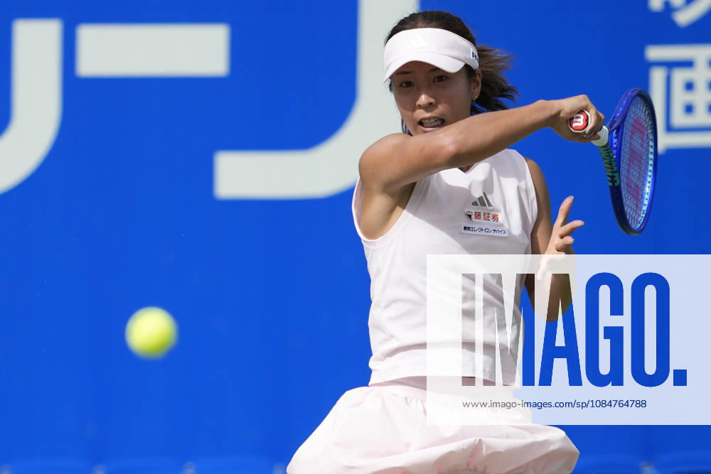 WTA, Tennis Damen Kinoshita Group Japan Open - Day 1 Mai Hontama (JPN) plays in her round of 32 singles match against Viktorija Golubic (SUI) at the 2026 Kinoshita Group Japan Open Women s tennis tournament at Utsubo Tennis Center in Osaka, Japan, on October 19, 2026. Osaka Japan