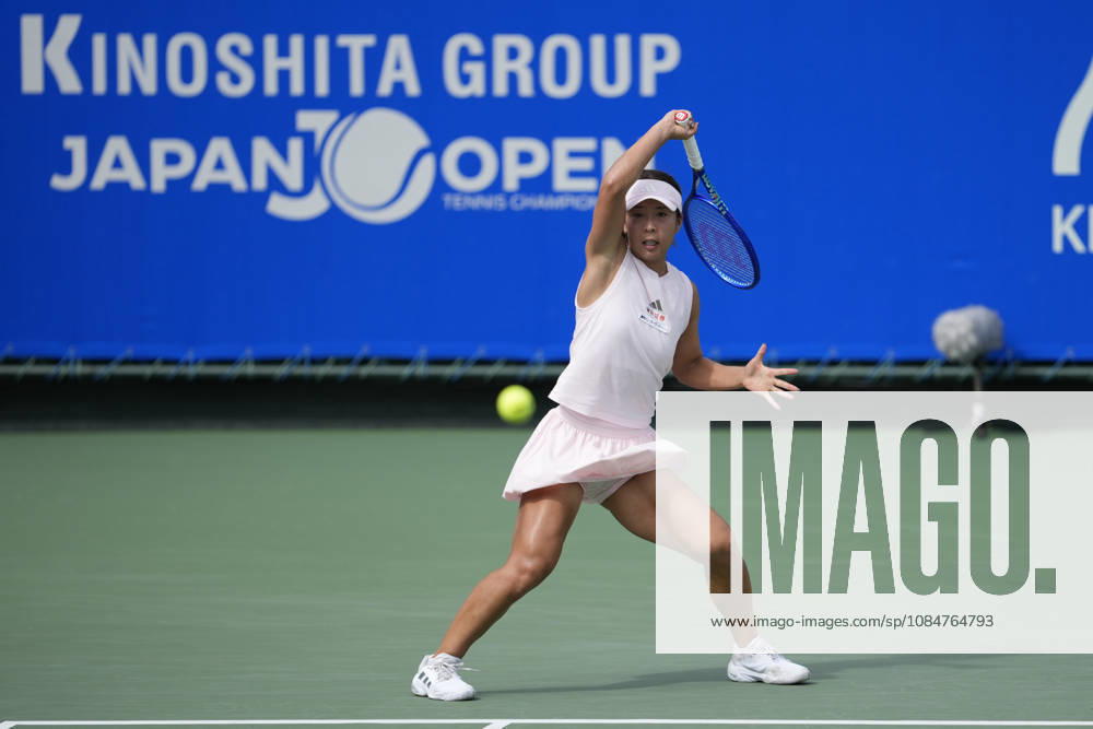 WTA, Tennis Damen Kinoshita Group Japan Open - Day 1 Mai Hontama of Japan competes in her round of 32 singles match against Viktorija Golubic of Switzerland at the 2026 Kinoshita Group Japan Open Women s tennis tournament at Utsubo Tennis Center in Osaka, Japan, on October 19, 2026. Osaka Japan
