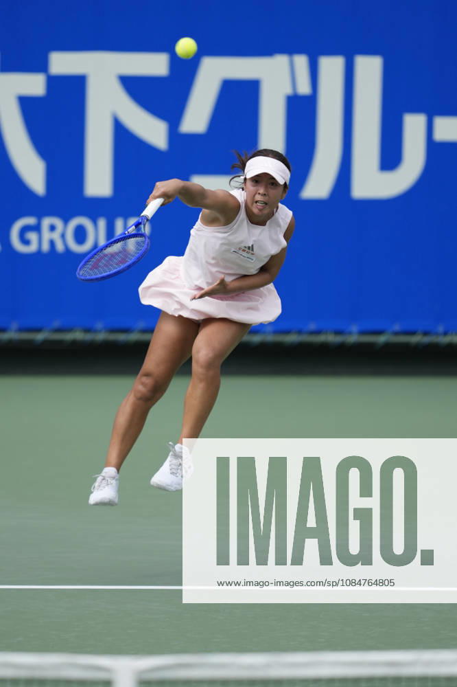 WTA, Tennis Damen Kinoshita Group Japan Open - Day 1 Mai Hontama of Japan competes in her round of 32 singles match against Viktorija Golubic of Switzerland at the 2026 Kinoshita Group Japan Open Women s tennis tournament at Utsubo Tennis Center in Osaka, Japan, on October 19, 2026. Osaka Japan