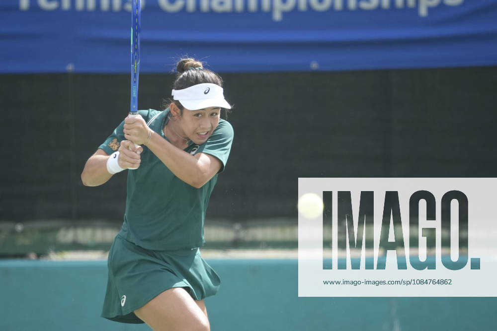 WTA, Tennis Damen Kinoshita Group Japan Open - Day 1 Lanlana Tararudee of Thailand plays during her round of 32 singles match against Kaitlin Quevedo of Spain at the 2026 Kinoshita Group Japan Open Women s tennis tournament at Utsubo Tennis Center in Osaka, Japan, on October 19, 2026. Osaka Japan