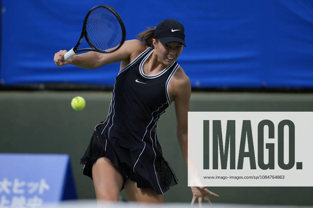 WTA, Tennis Damen Kinoshita Group Japan Open - Day 1 Lilli Tagger of Austria competes in her round of 32 singles match against Liudmila Samsonova at the 2026 Kinoshita Group Japan Open Women s tennis tournament at Utsubo Tennis Center in Osaka, Japan, on October 19, 2026. Osaka Japan